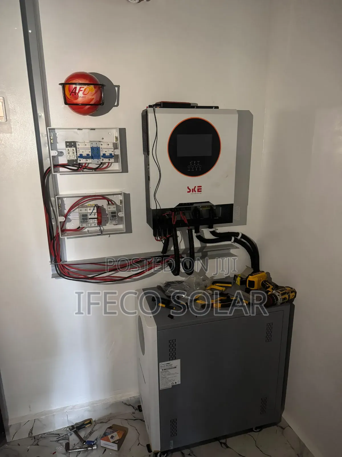 Cworth 15kwh Lithium Battery Set Up Total Package