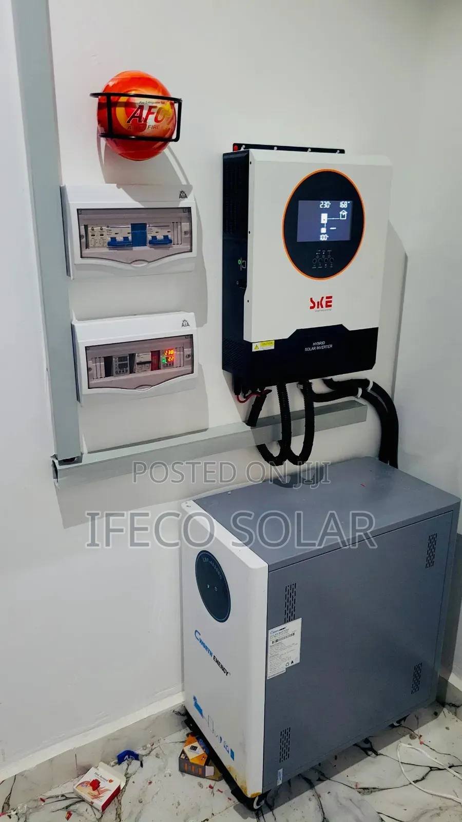 Cworth 15kwh Lithium Battery Set Up Total Package