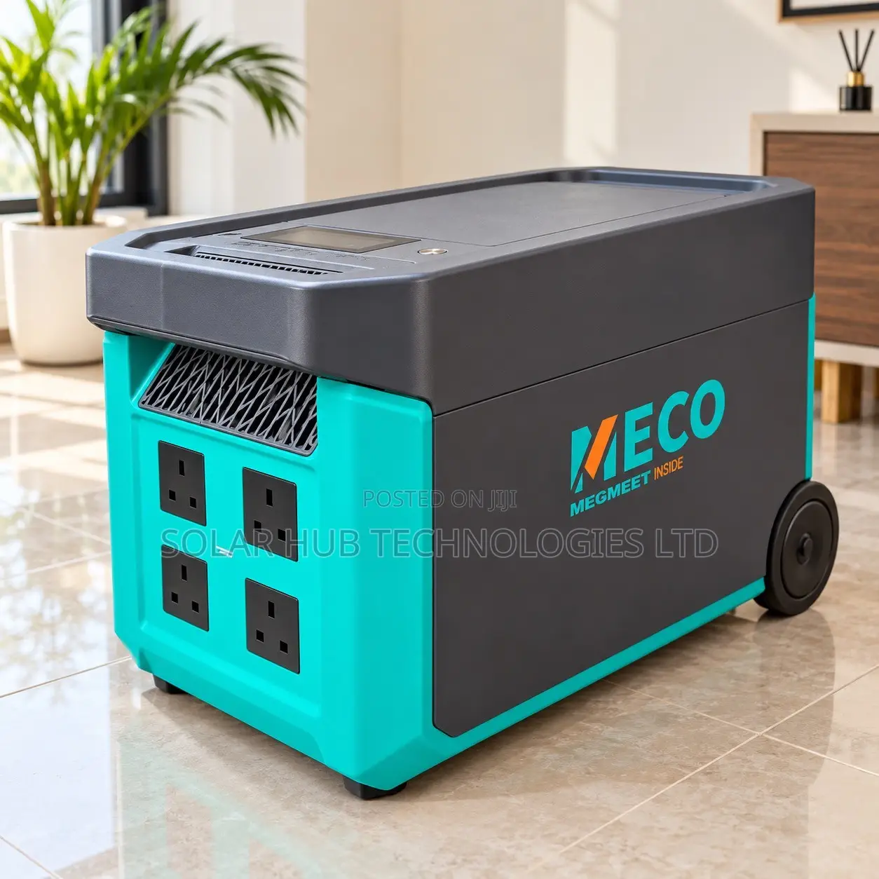 MECO 4kWh Solar Generator – 2200W Lithium Power Station