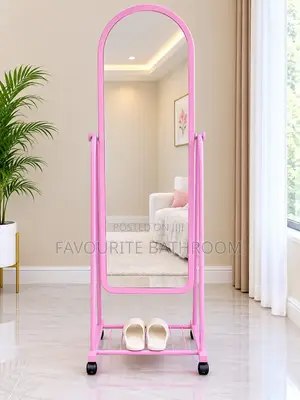 Standing Mirror With Shoe Racks