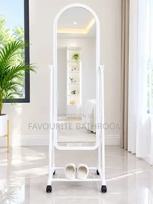 Standing Mirror With Shoe Racks