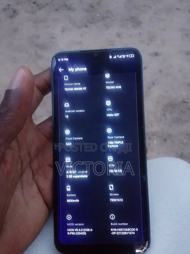 Tecno Spark 9T 128 GB Purple