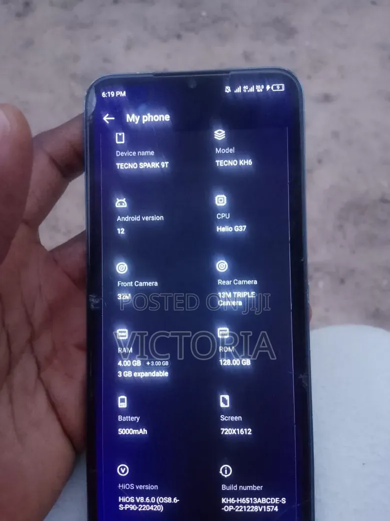 Tecno Spark 9T 128 GB Purple