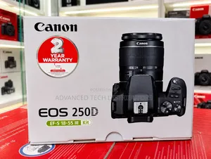 Canon Eos 250d With Ef-S 18-55mm III Kit