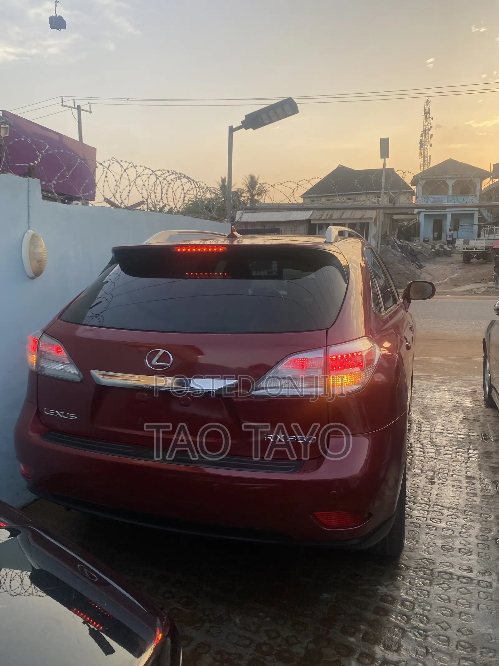 Lexus RX 2010 Red