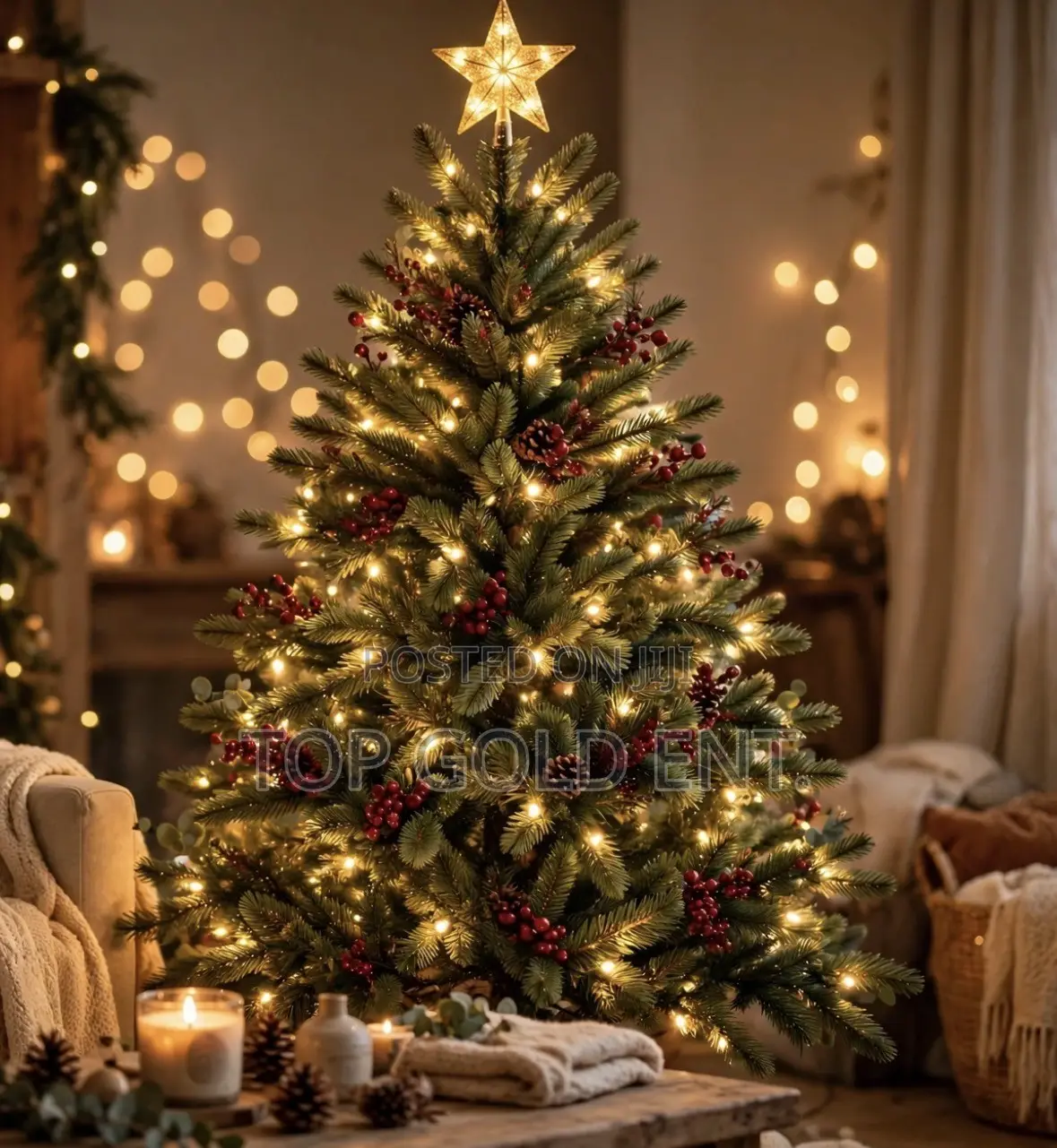 Pine Glow Christmas Tree With Light