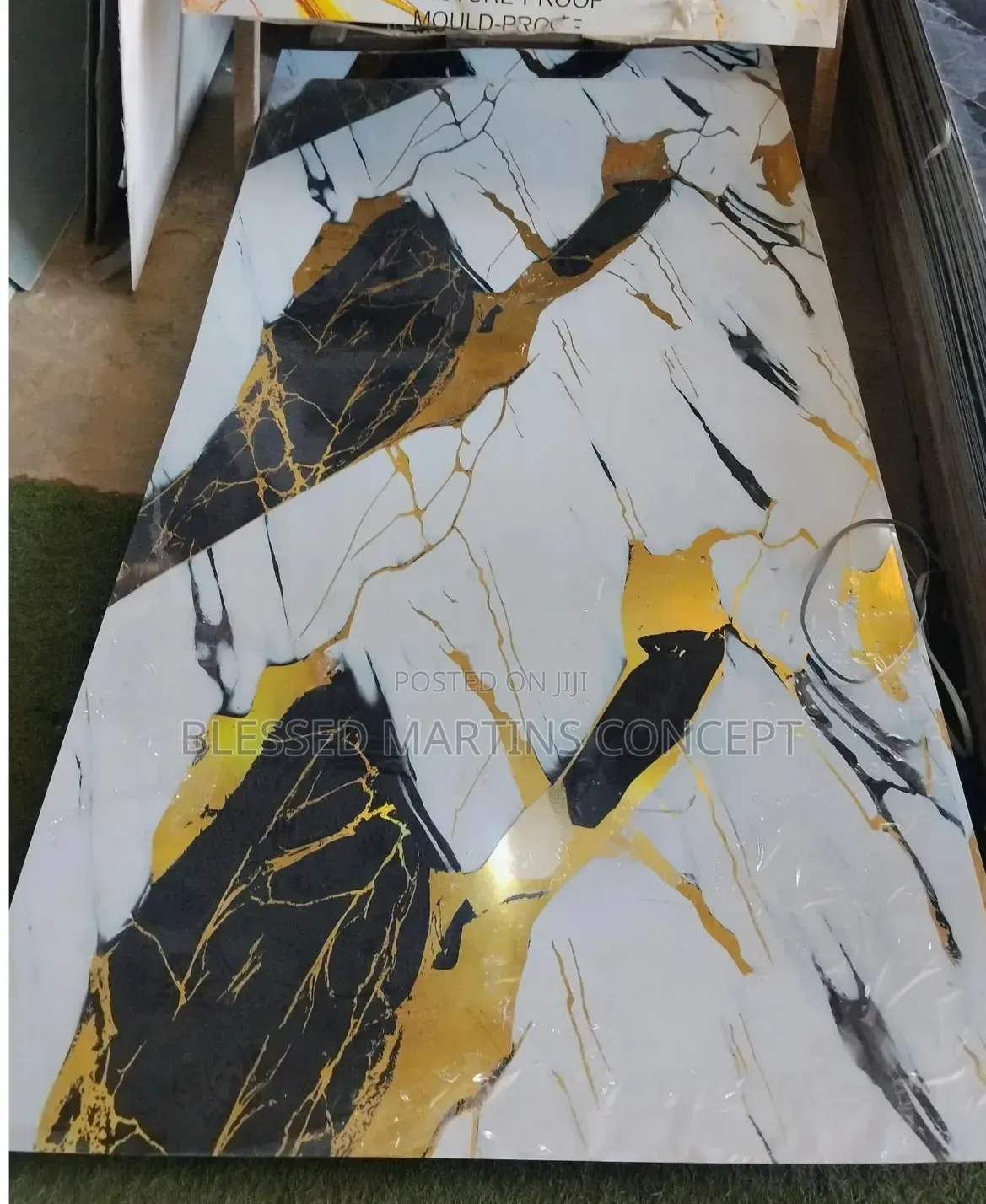 Quality PVC Marble UV Board, Good for Wall Interior Cladding