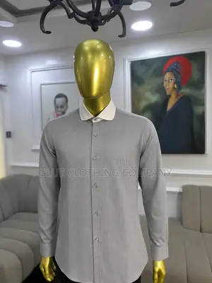 Grey Pique Shirt