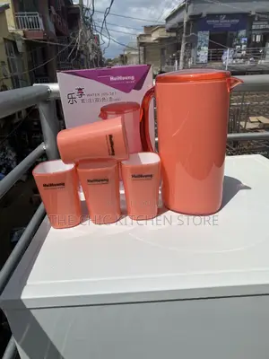 5in1 Acrylic Water Jug Set With 4 Cups
