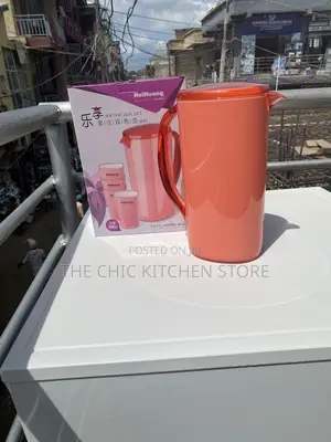 5in1 Acrylic Water Jug Set With 4 Cups