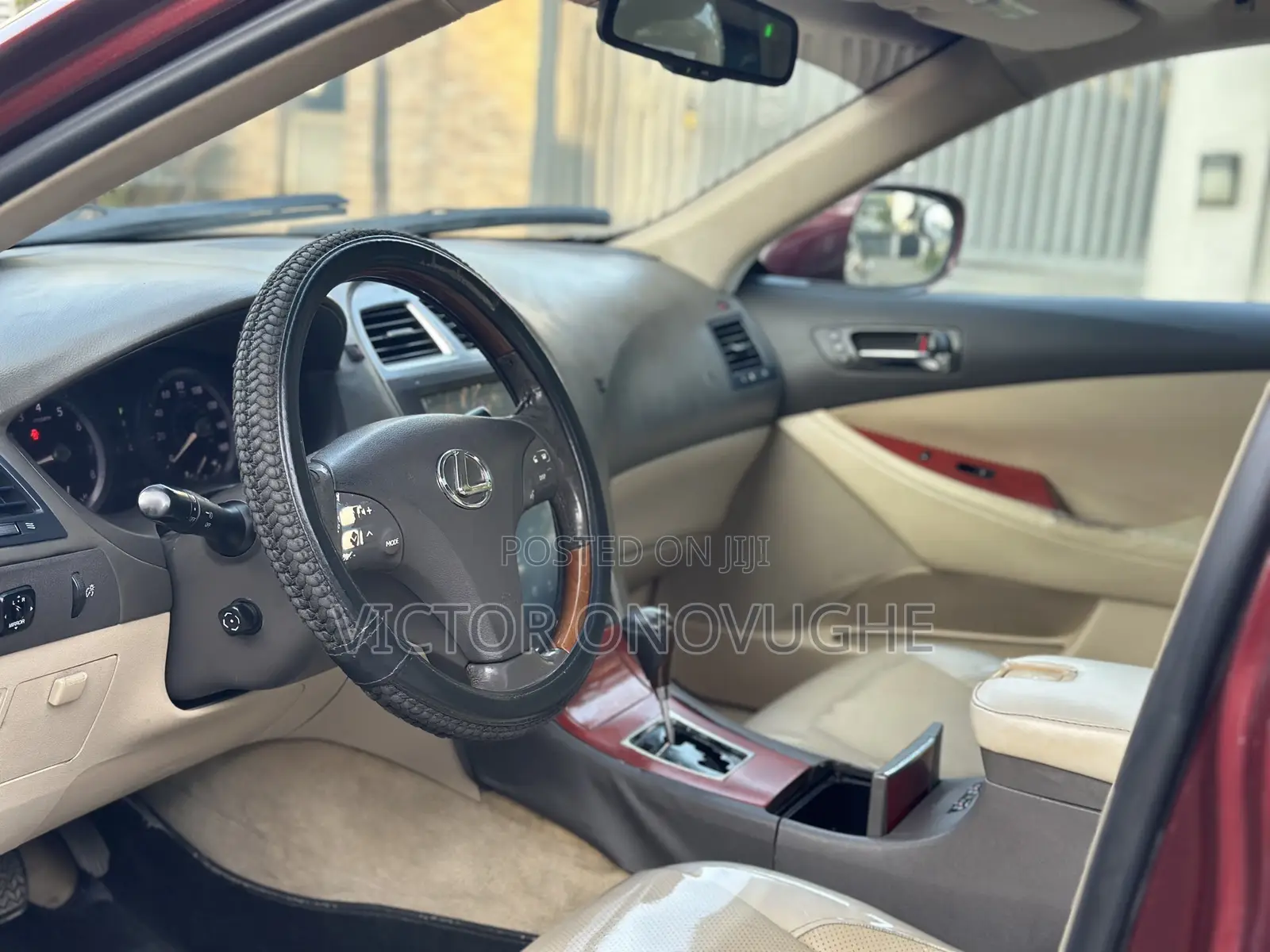 Lexus ES 350 2007 Red