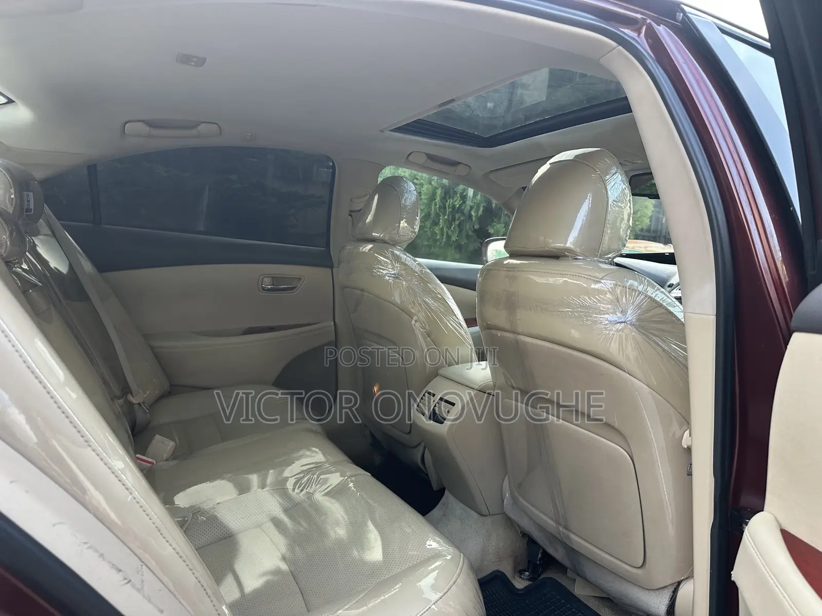 Lexus ES 350 2007 Red