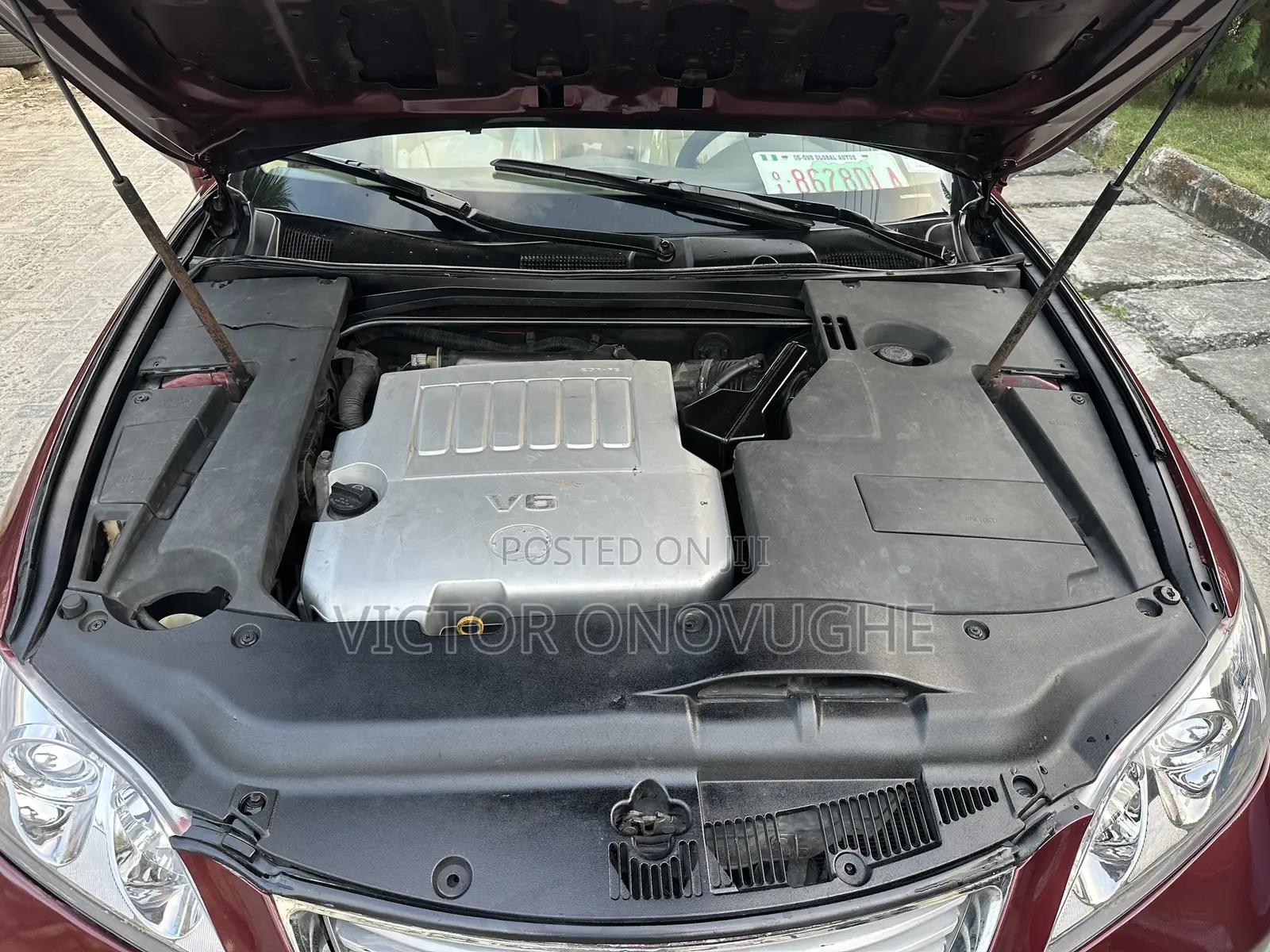 Lexus ES 350 2007 Red