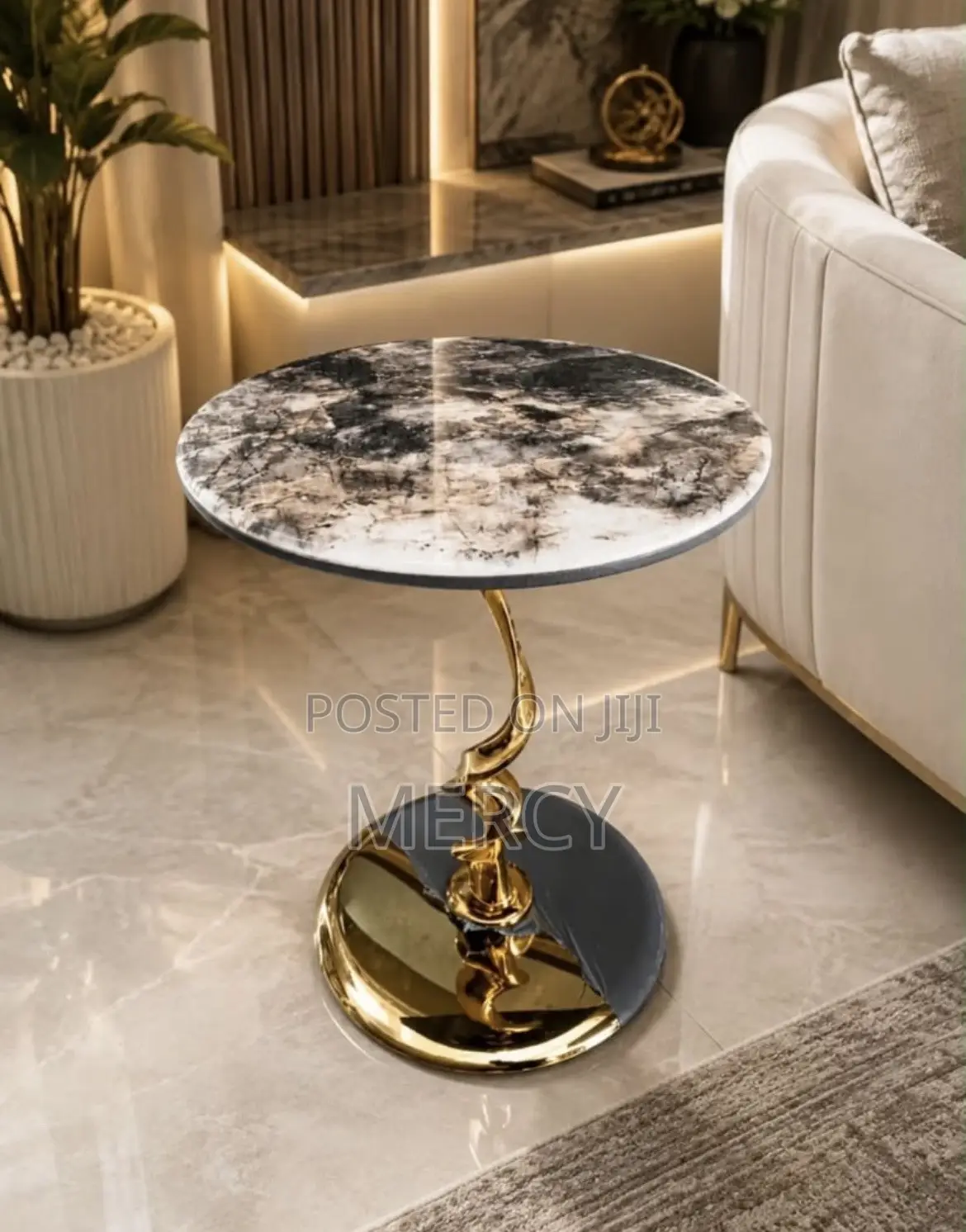 Luxury Marble Side Table