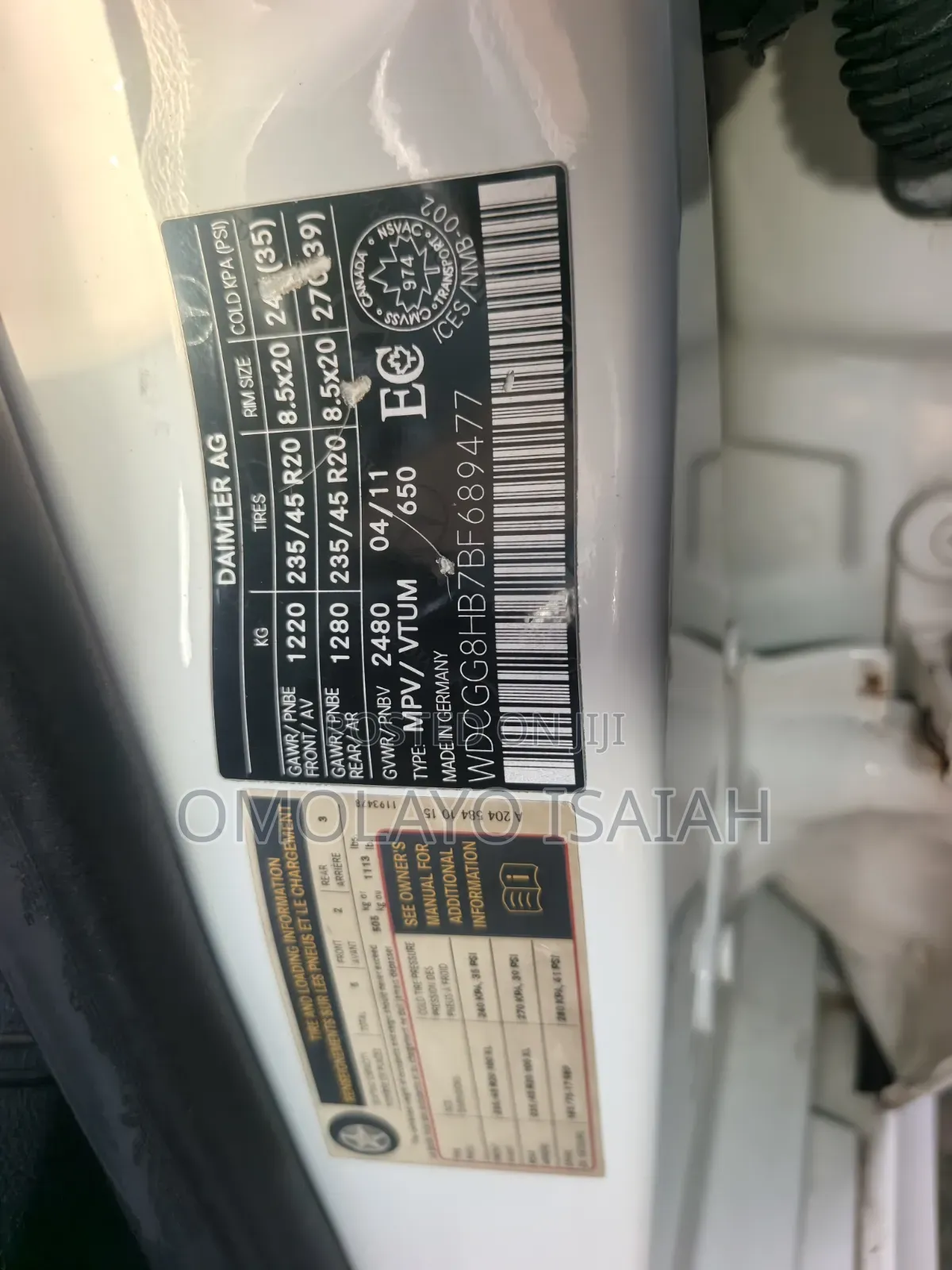 Mercedes-Benz GLK-Class 350 4MATIC 2011 Off white