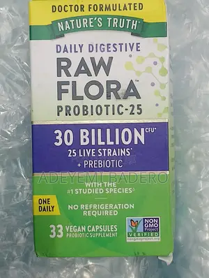 Raw Flora Probiotic-25 - 33 Capsules