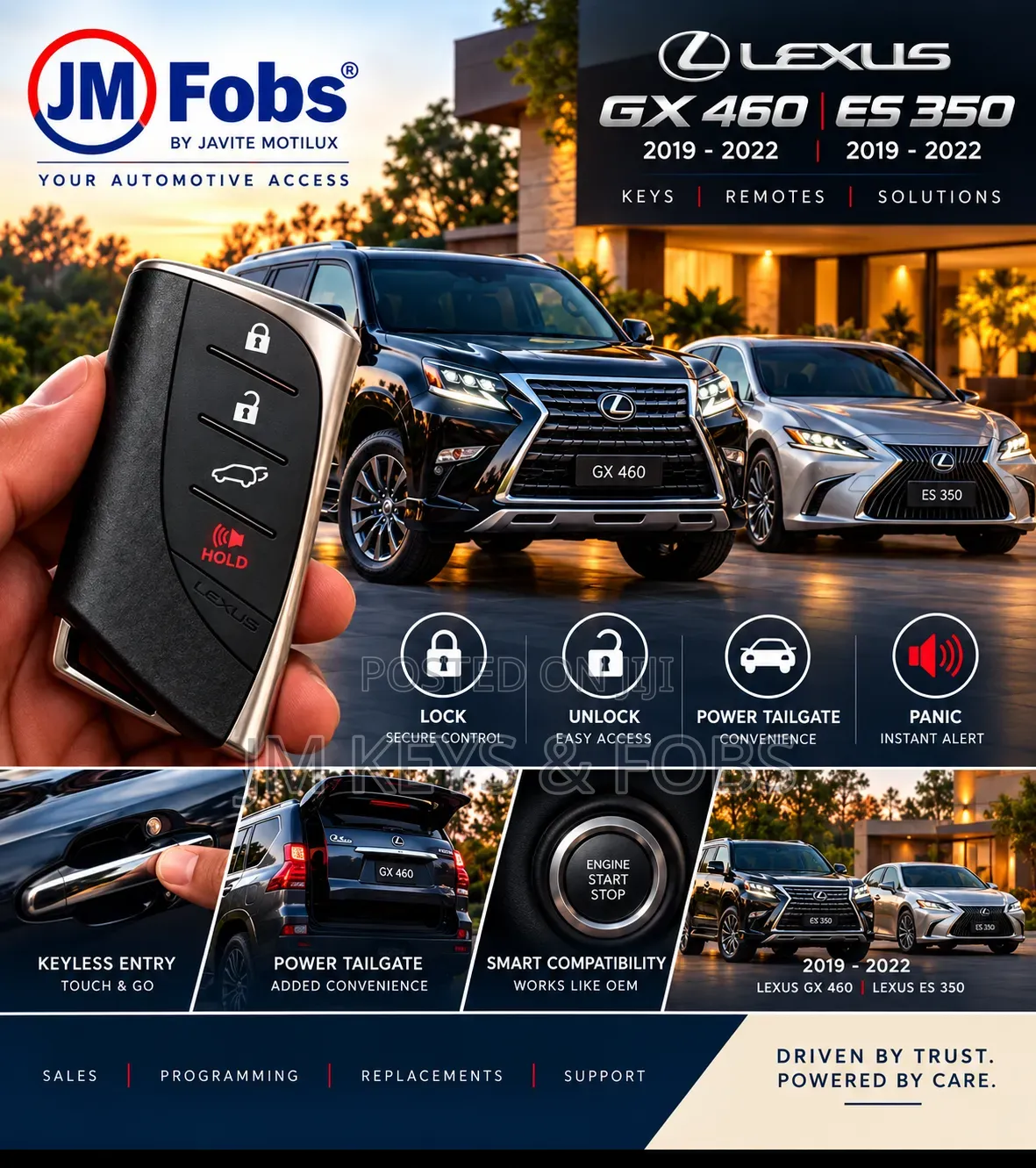 Replacement Key Programming for Lexus GX460 ES350