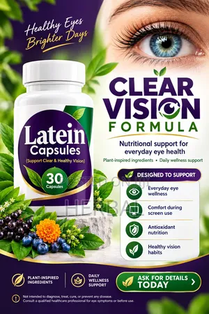Natural Herbal Supplement for Eye Health & Vision Support
