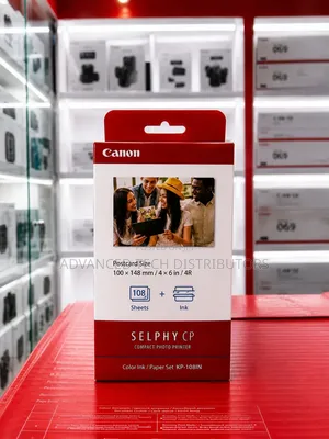 Canon Selphy Kp-108 Paper & Ribbon Set