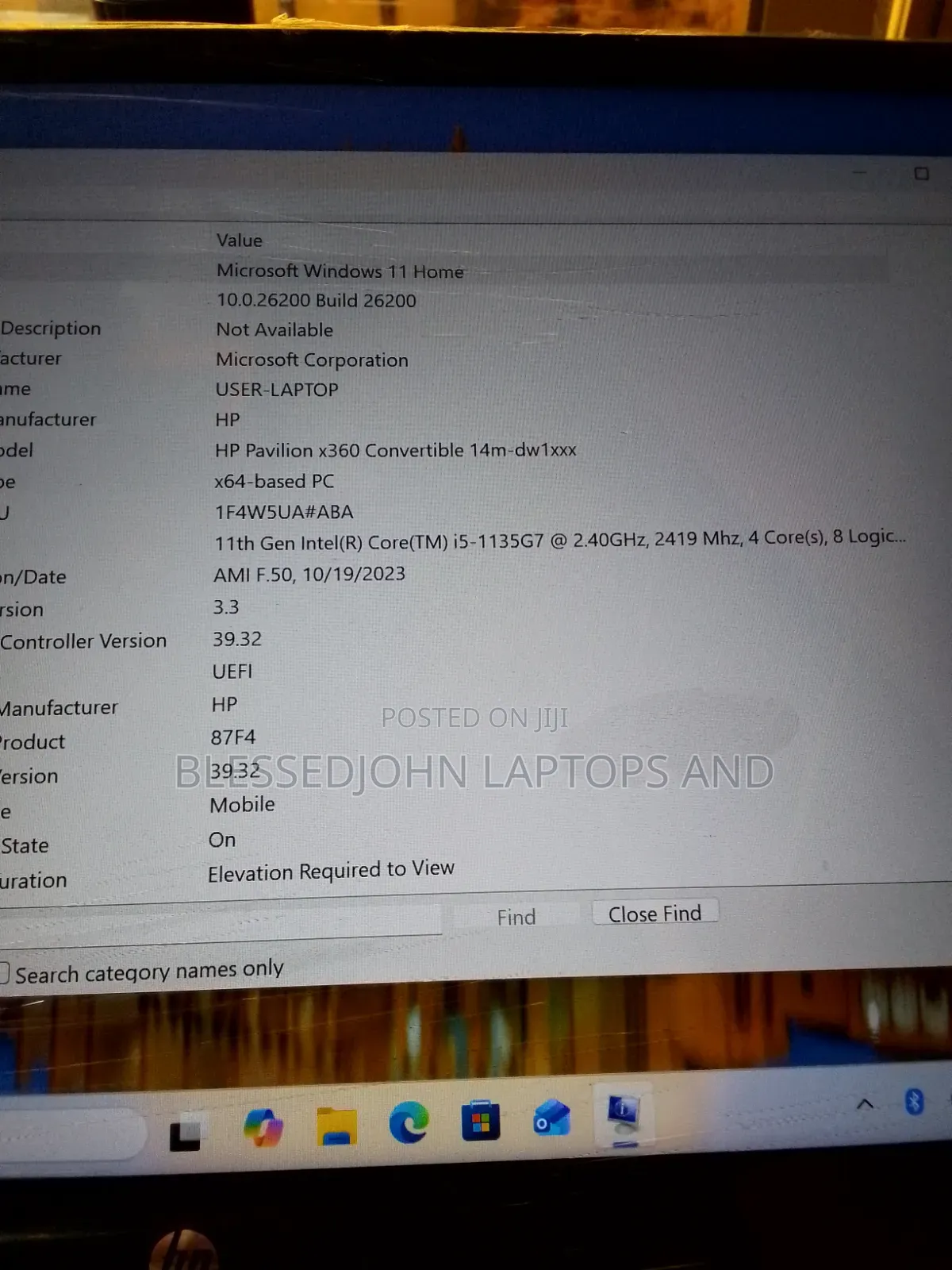 Laptop HP Pavilion x360 14 8GB Intel Core i5 SSD 256GB