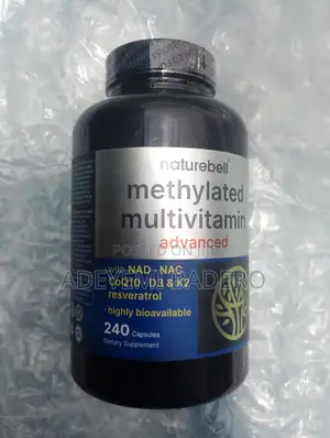 Methylated Multivitamin (Advanced) With Q10, D3,k2 - 240 Capsules