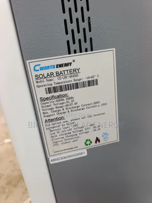 20kwh 48v Cworth Energy Lithium Ion Battery