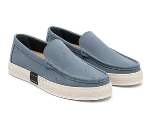 Men's Blue Suede Shoe