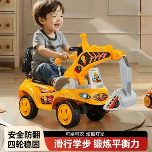 Kid's Manual Ride-On Excavator