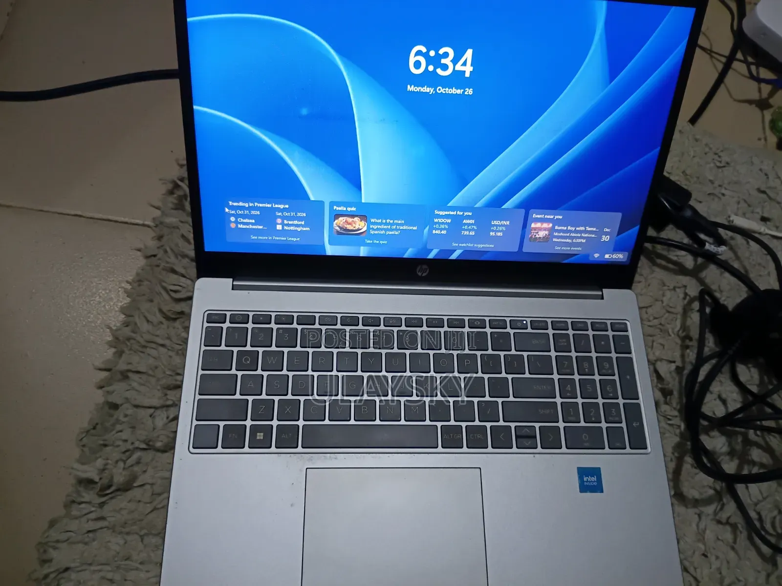 Laptop HP 15 8GB Intel SSD 256GB