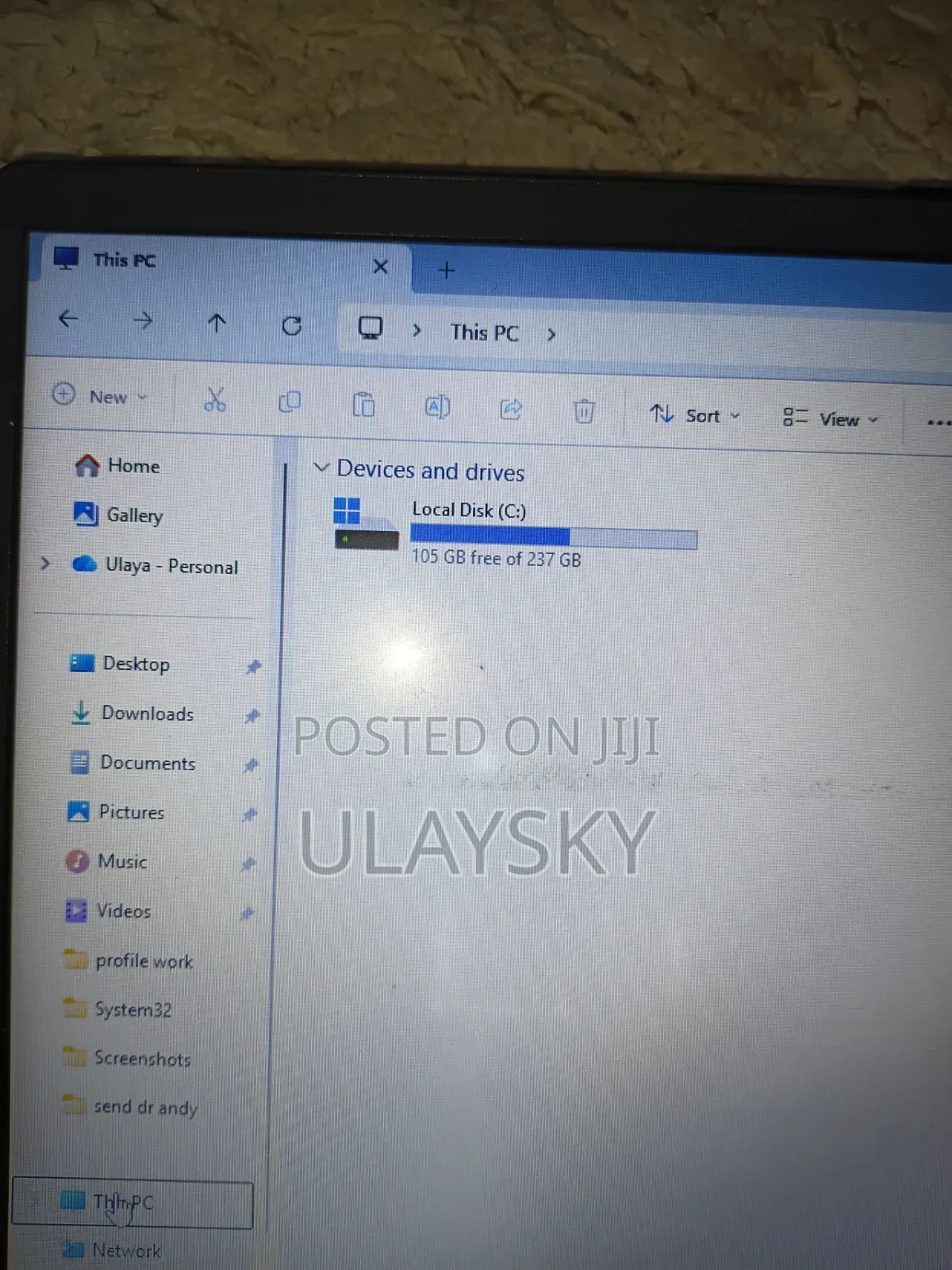Laptop HP 15 8GB Intel SSD 256GB
