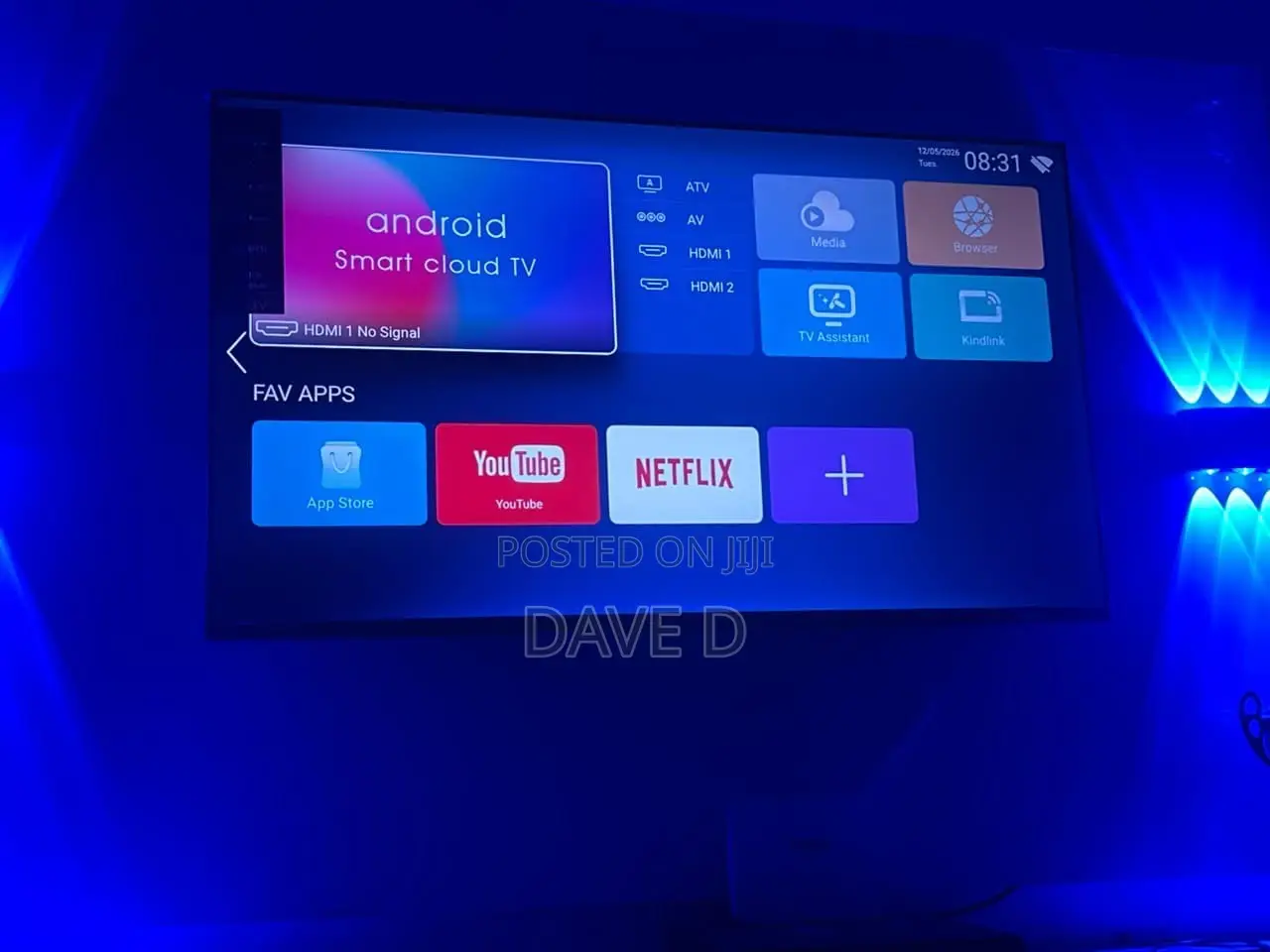 Second Grade LG 43 Inches Smart Android Cloud TV