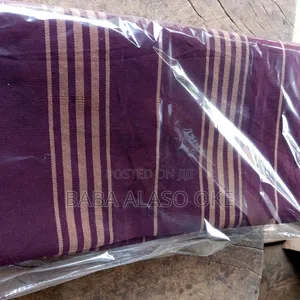Aso Oke With Different Types Like Etu,samyan Crowntex Cotton
