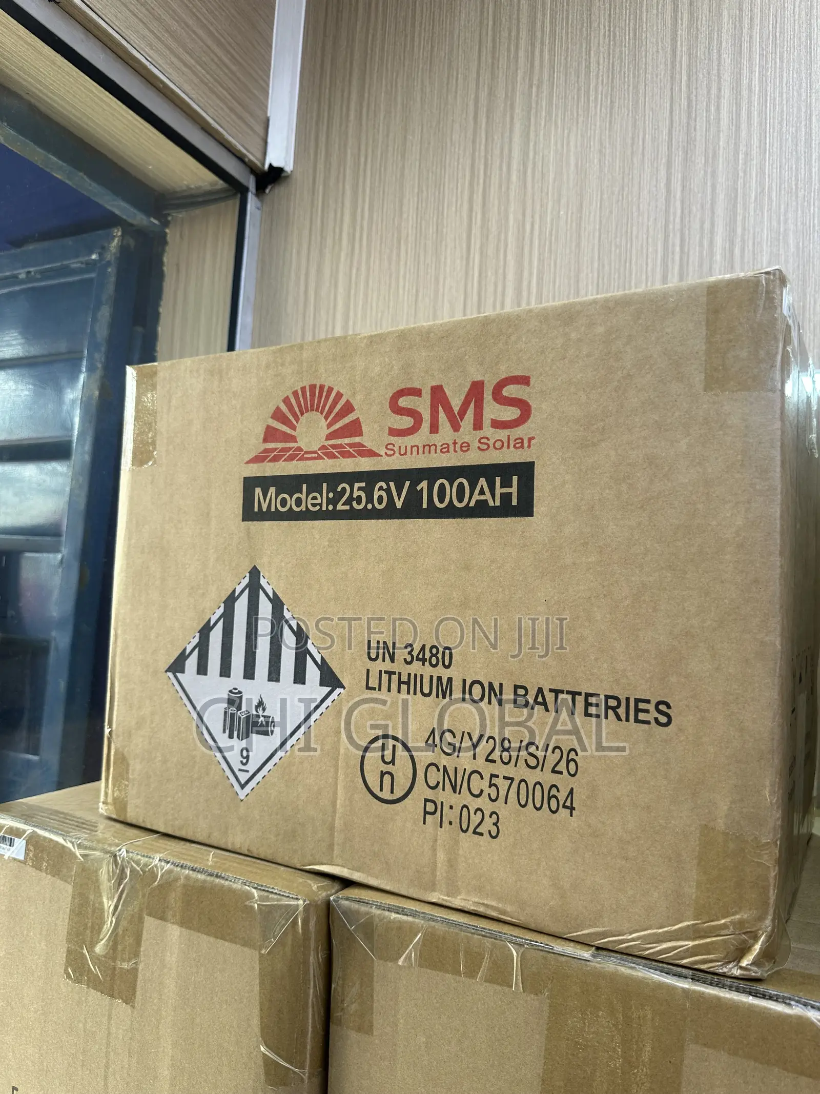 SMS 25.6v 100ah Lithium Battery