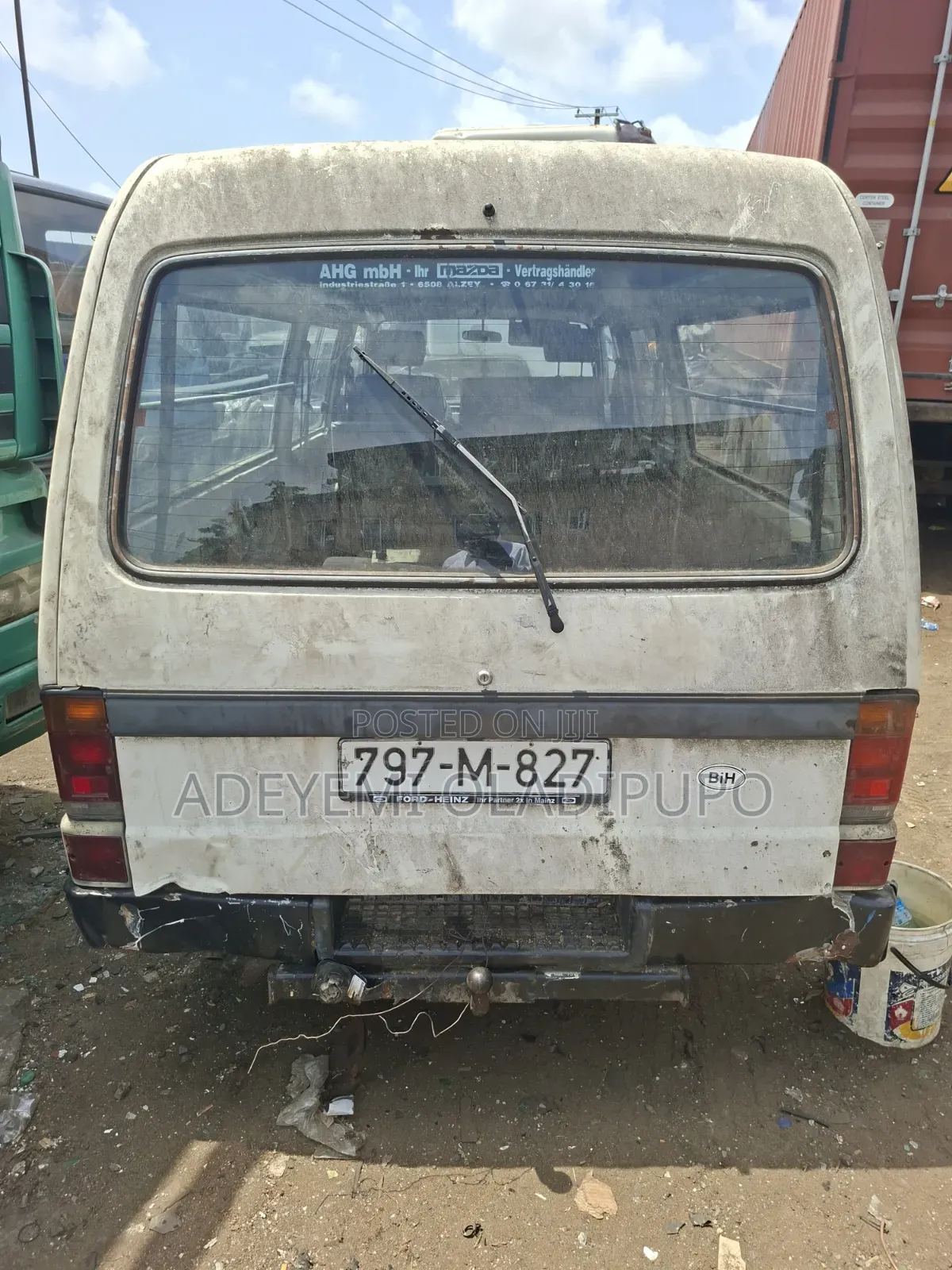 Mazda E2200 1999 White