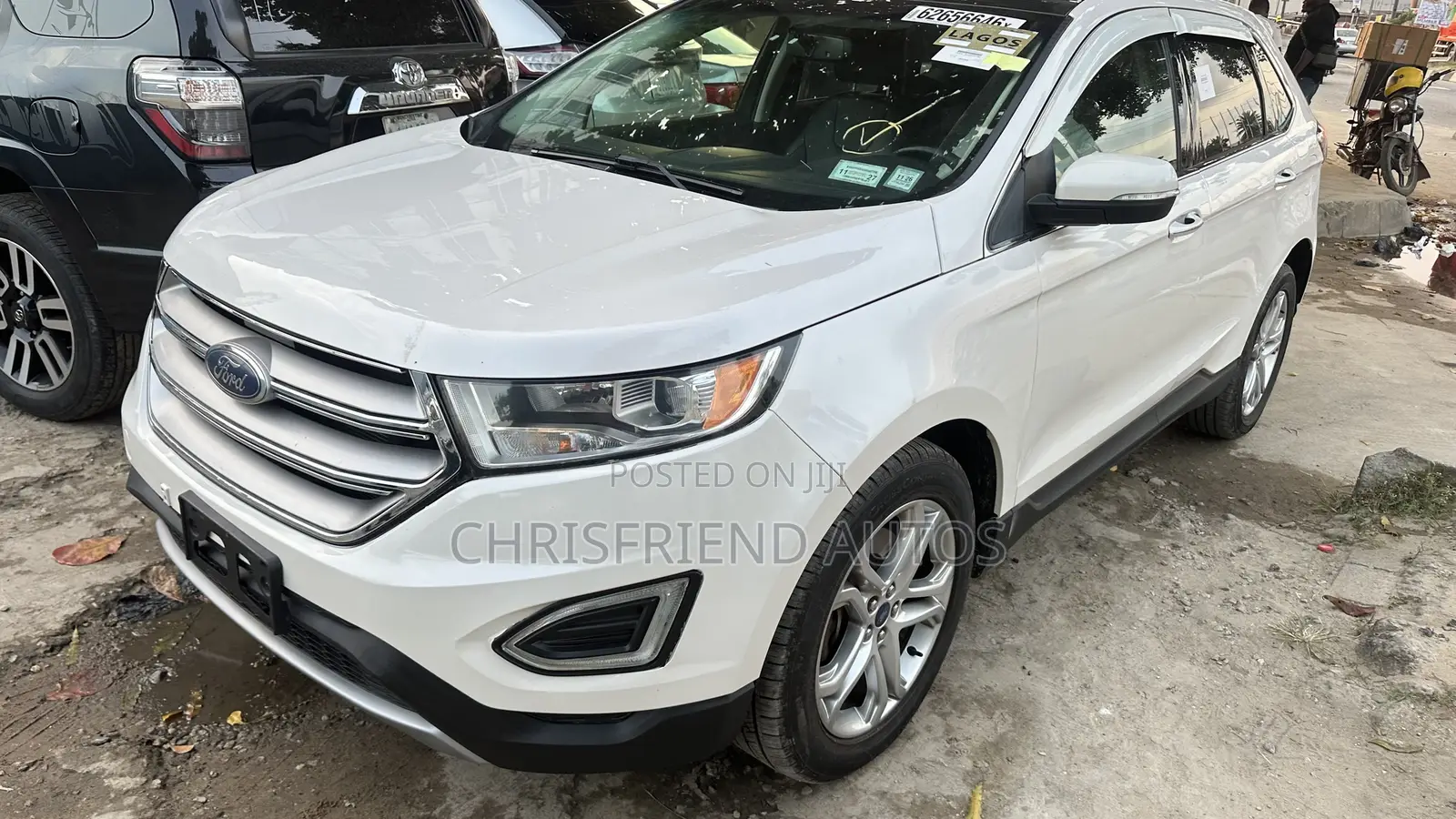 Ford Edge Titanium 4dr AWD 2017 White