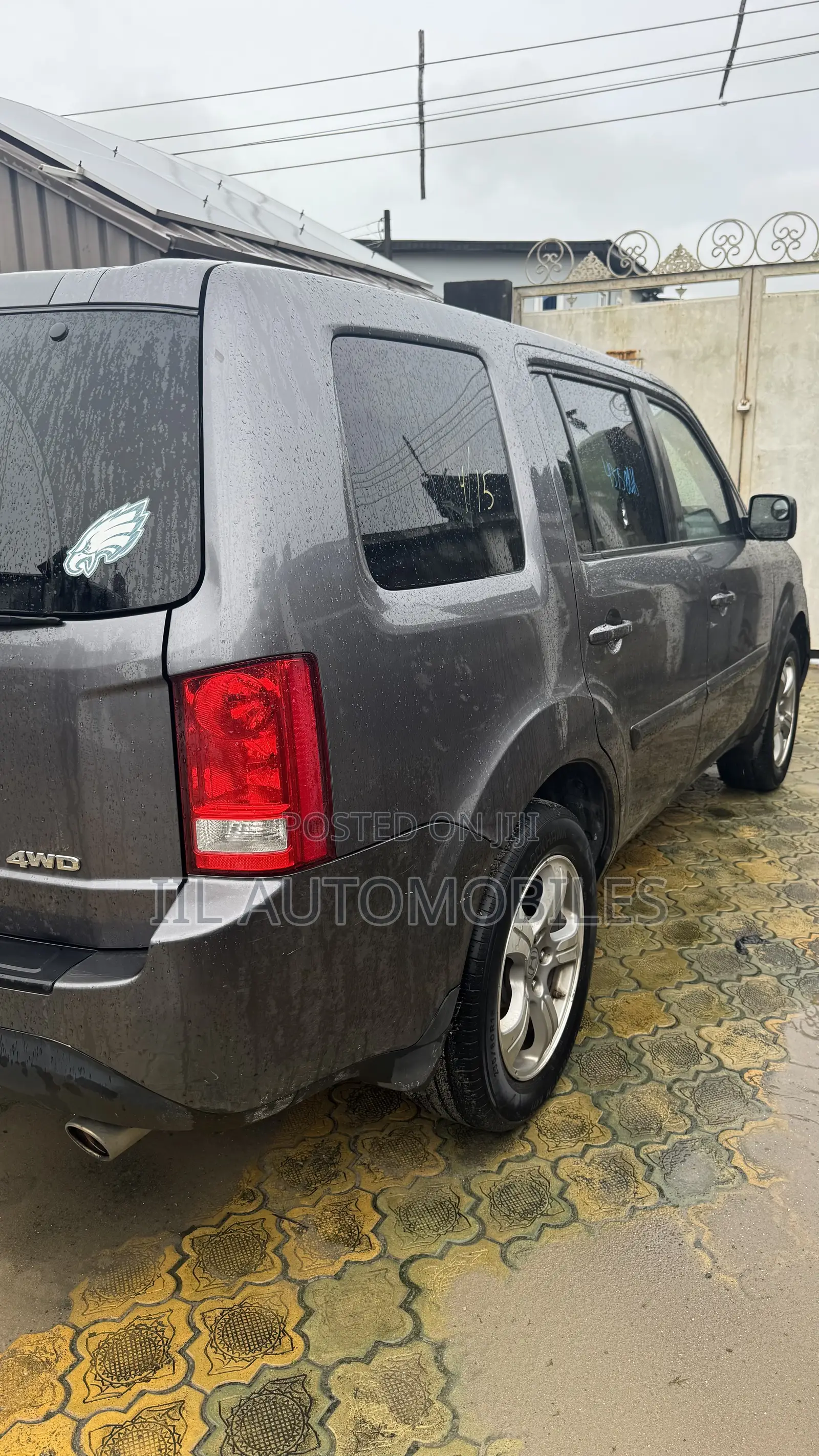 Honda Pilot 2015 Gray