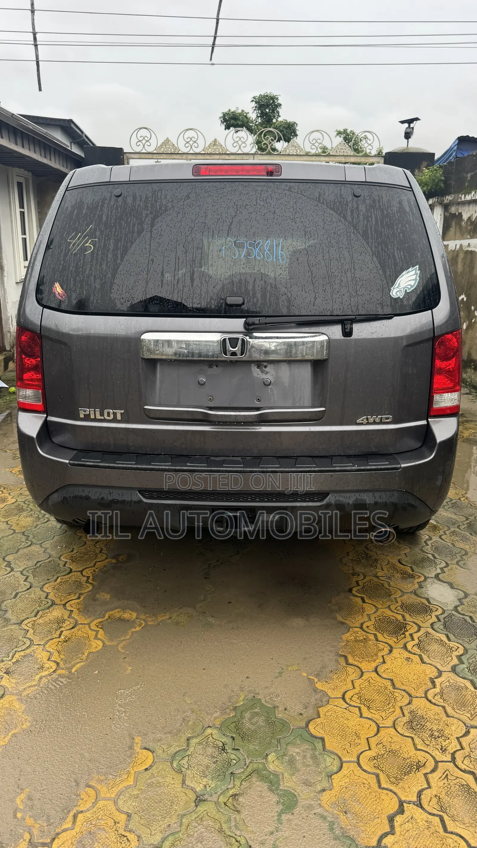 Honda Pilot 2015 Gray