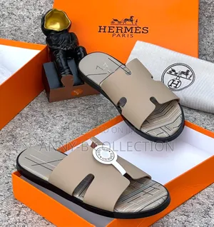 Original Hermes Paris Men Pam Slide
