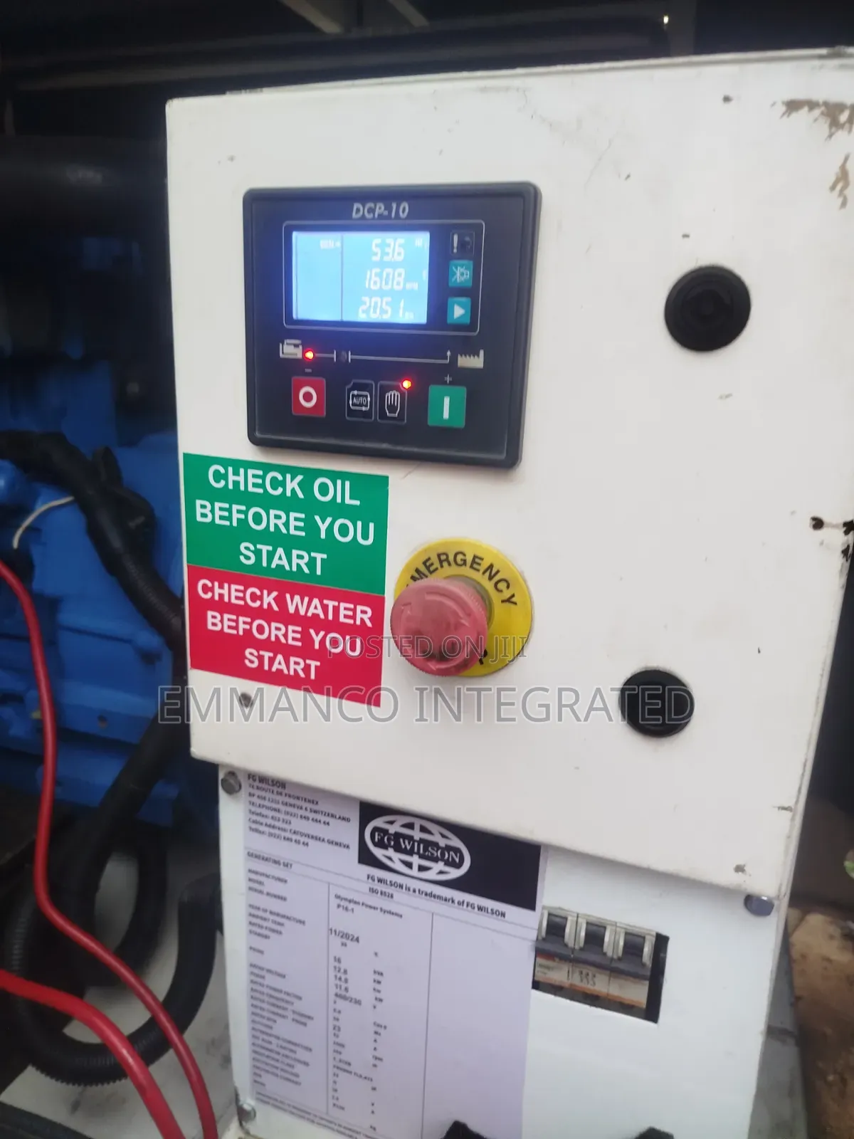 15kva FG Wilson Generator
