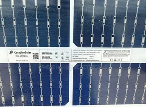450watts Canadian Biaficial Solar Panel