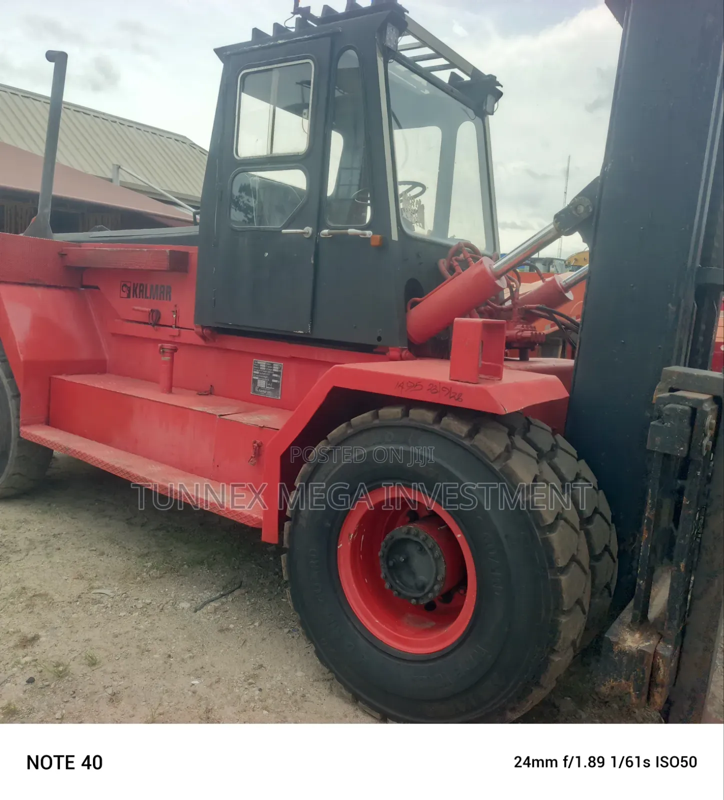 Forighn Use 15tons Kalmer Forklift