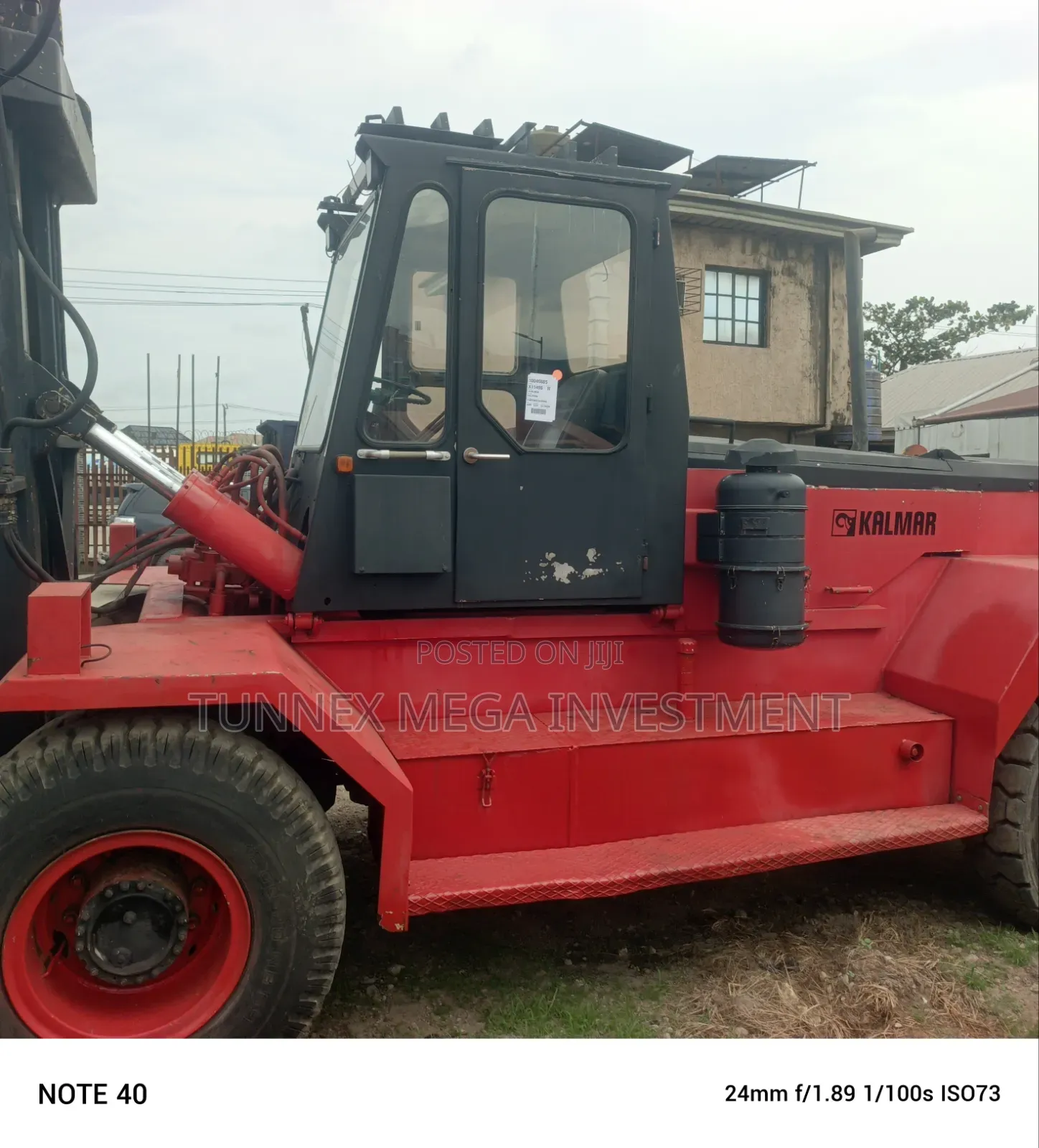 Forighn Use 15tons Kalmer Forklift