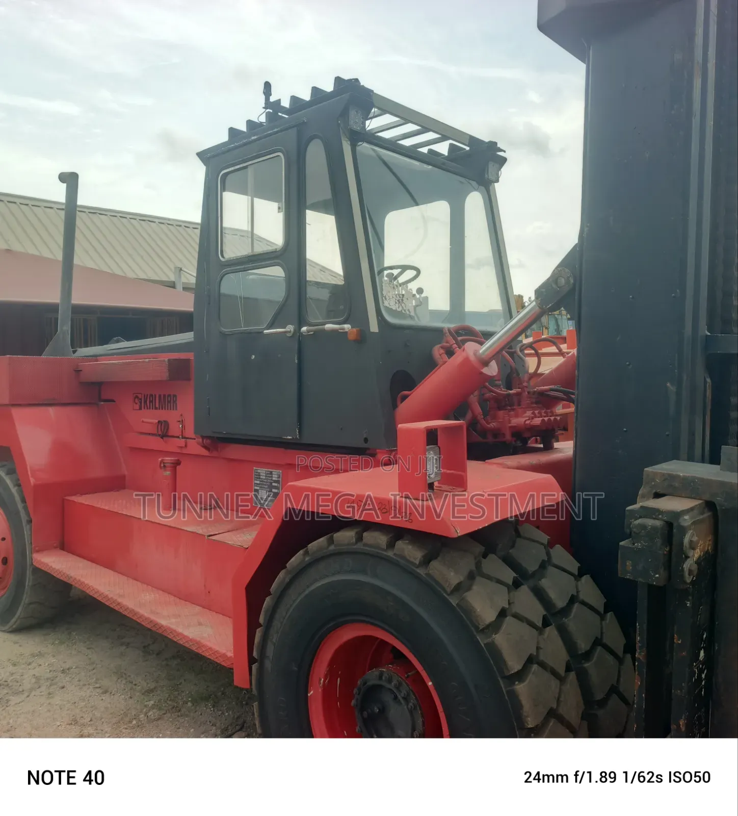 Forighn Use 15tons Kalmer Forklift