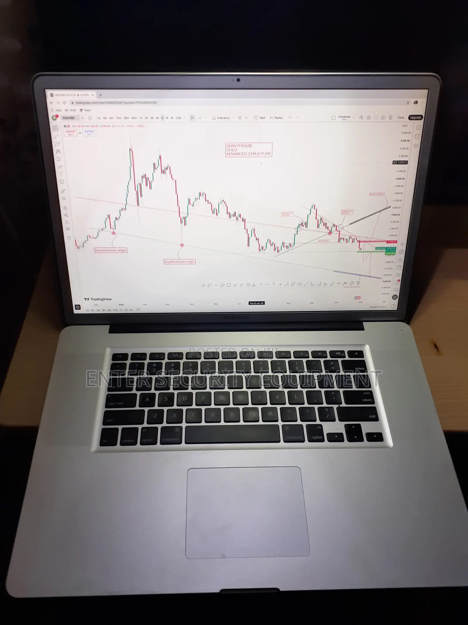 Laptop Apple MacBook Pro 2010 8GB Intel Core i7 HDD 1T