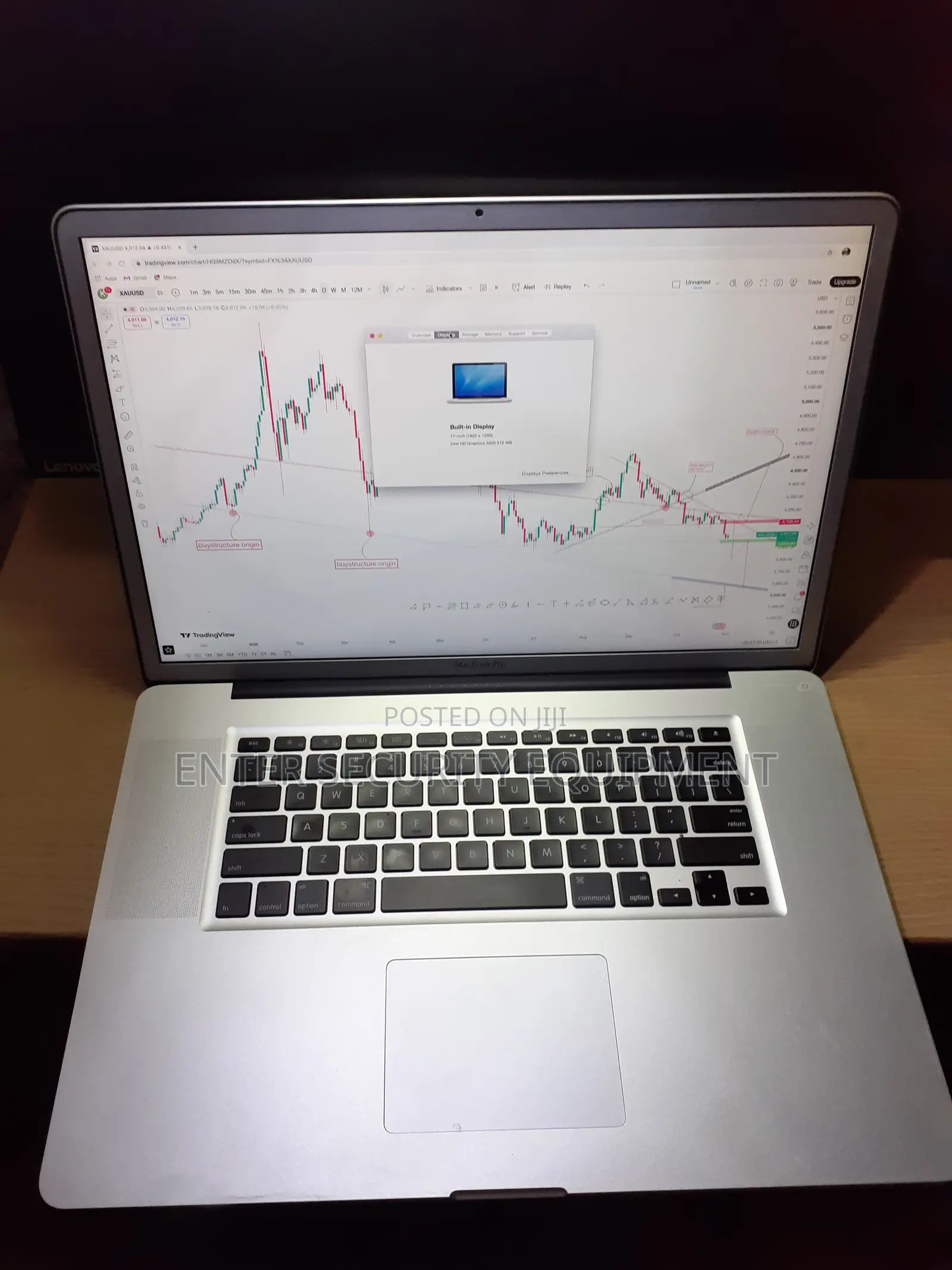 Laptop Apple MacBook Pro 2010 8GB Intel Core i7 HDD 1T