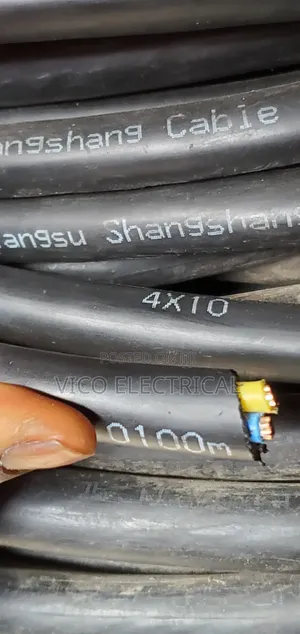 10mmx4 Armoured Cable Copper