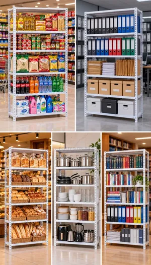 Imported Bolted Storage and Display Metal Rack