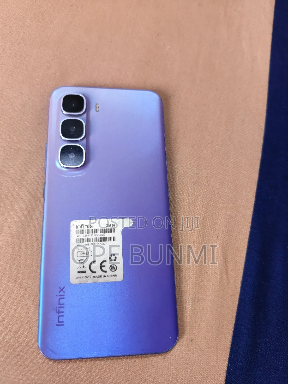 Infinix Hot 60 Pro+ 128 GB Purple