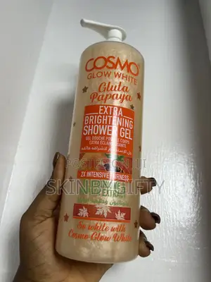 Como Glow White Gluta Papaya Exfoliating Body Wash