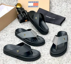 Original Leather Tommy Hilfiger Men Slide